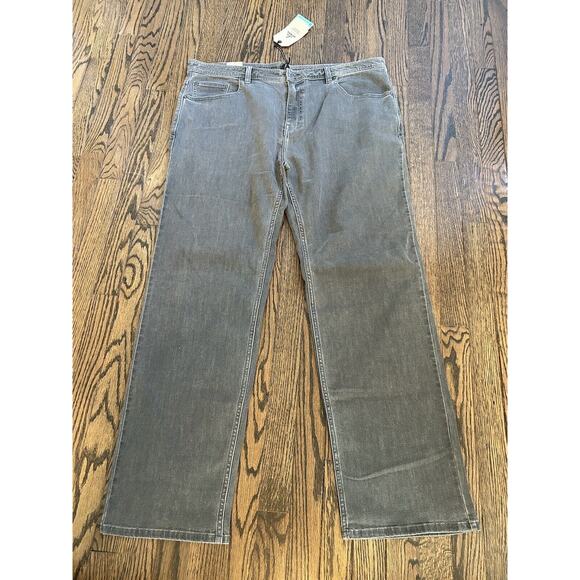 Prana Men's Jeans Size 40x32 Manchester Slim Fit Gray Jean Pants NWT - Picture 1 of 7
